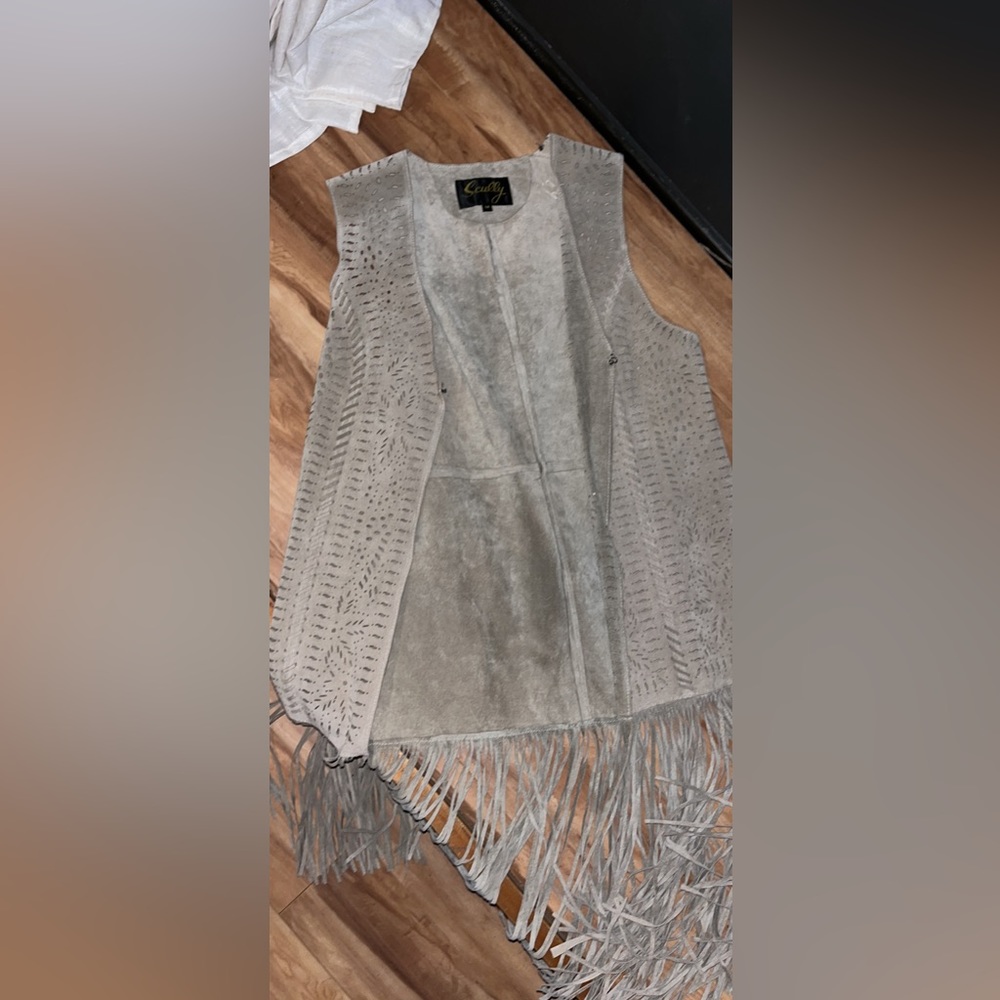 Scully suede vest